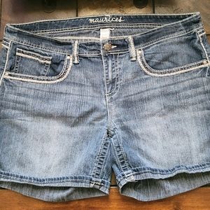 🌟SOLD🌟Maurices jean shorts Plus size